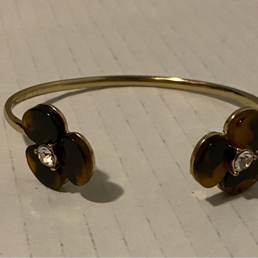 Baublebar Tortoiseshell Flower Adjustable Bracelet - image 7